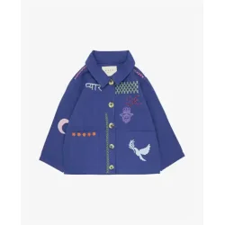 Sissel Edelbo My Mini Organic Cotton Jacket Ultramarine Blue